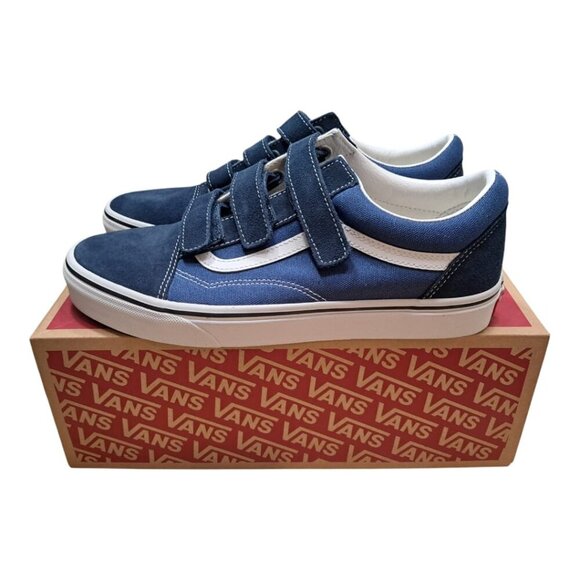 NWT VANS OLD SKOOL V - UNISEX - Blue/True Navy - MultiSize - Picture 4 of 12